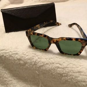 Gucci Square Sunglasses 1099/s Tortoise Havana Bwn